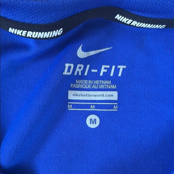 Nike Blue Short Sleeve Performance Tee - Picture 3 of 11